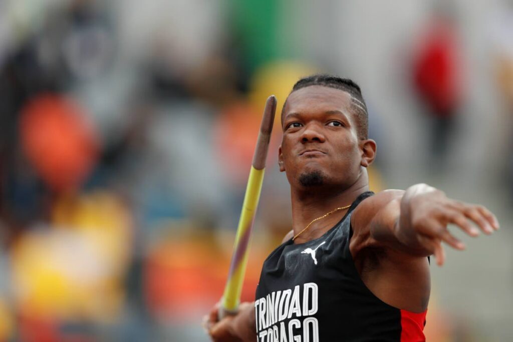 Double Olympic-medallist javelin star Keshorn Walcott. - AP PHOTO (Image obtained at newsday.co.tt)