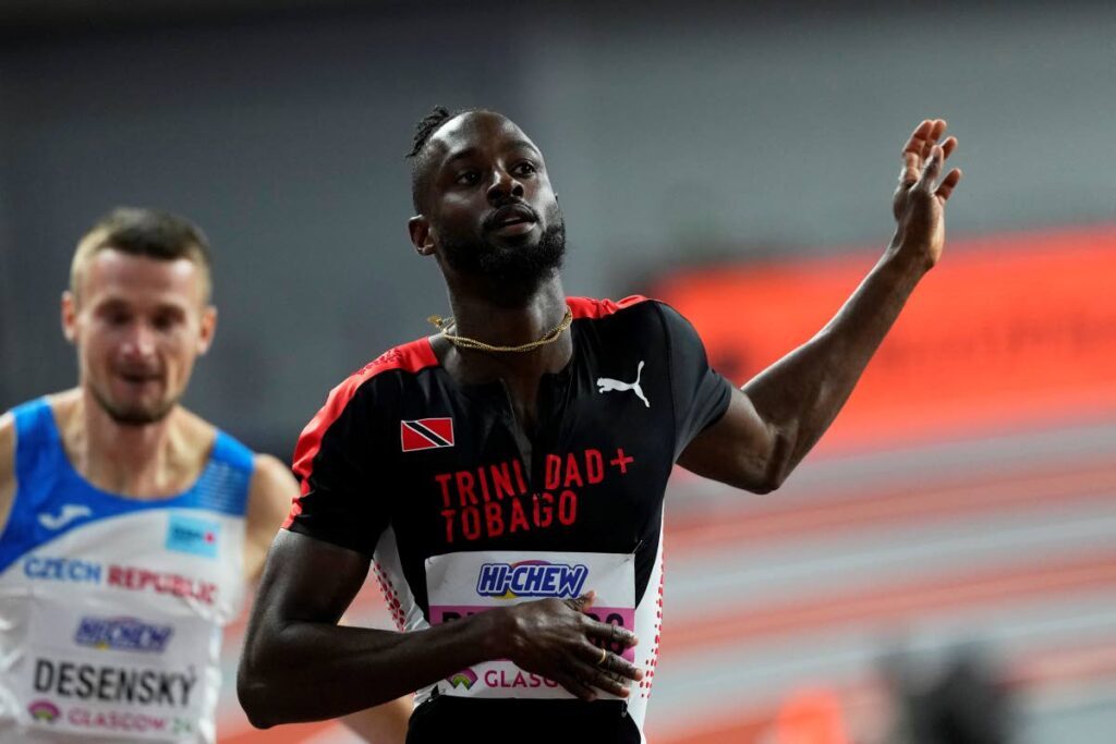 Trinidad and Tobago sprinter Jereem Richards. - AP (Image obtained at newsday.co.tt)