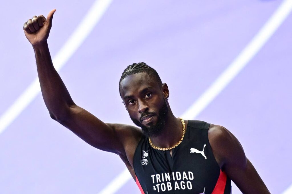 Trinidad and Tobago sprinter Jereem Richards. - AP (Image obtained at newsday.co.tt)